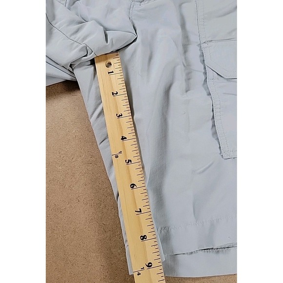 Columbia Shorts Mens 36, 10"‎ gray Omni Shade PFG Cargo Utility Fishing Outdoor - Picture 5 of 8